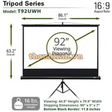 Màn chiếu 92-inch Elite Screens T92UWH